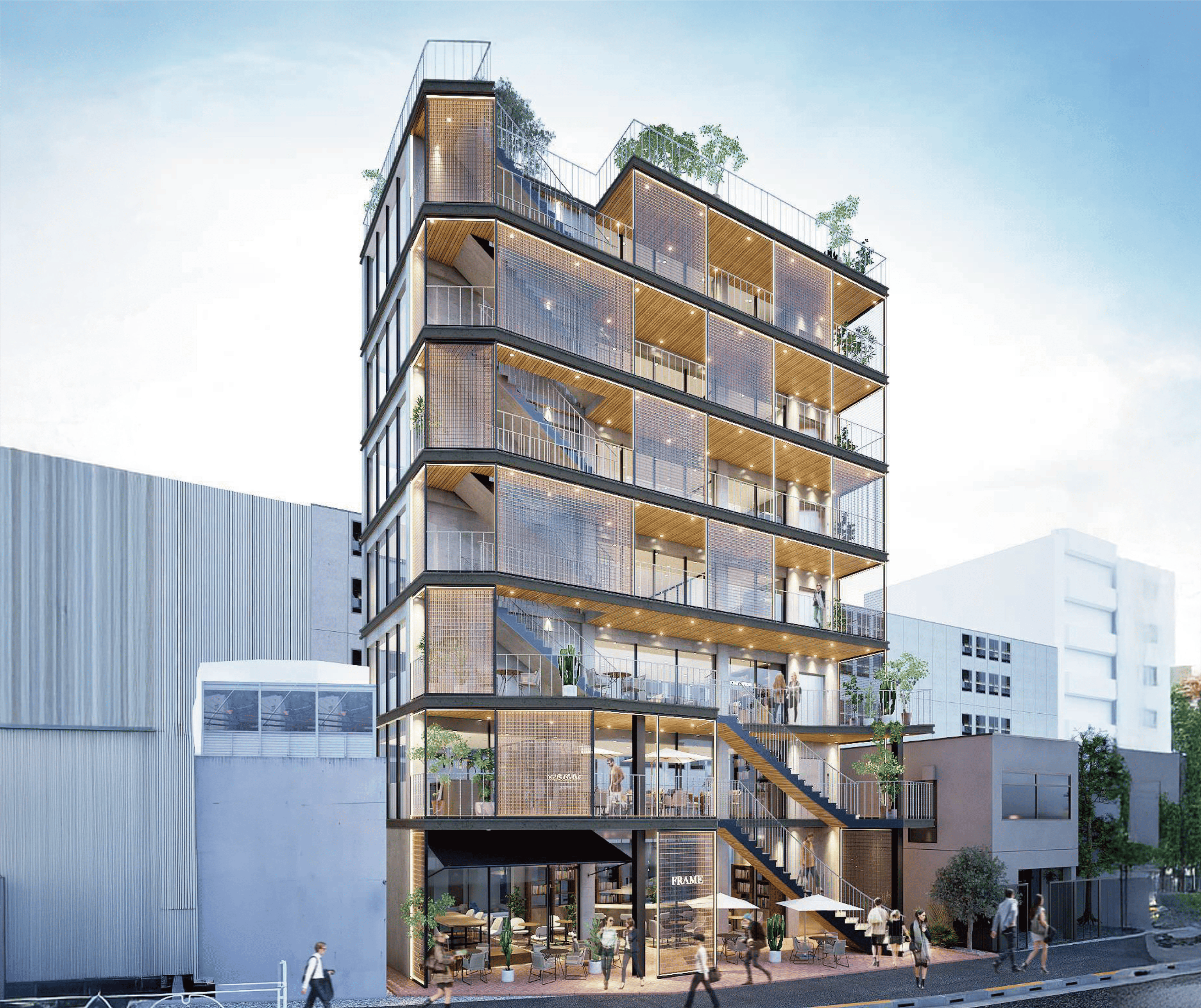 Frame フレームの外観